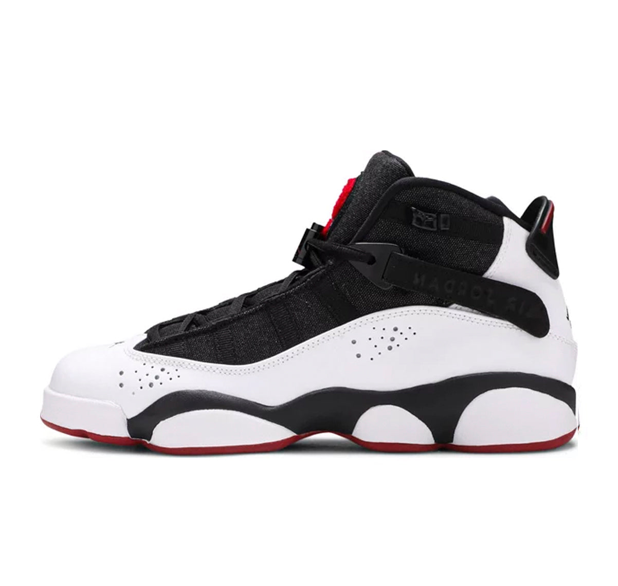 Jordan 6 Rings Black White Gym Red