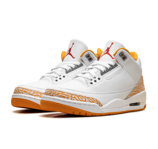 Jordan 3 Retro "Orange Citrus" - vista alterna