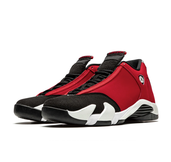 Jordan 14 Retro "Gym Red Toro" - vista alterna