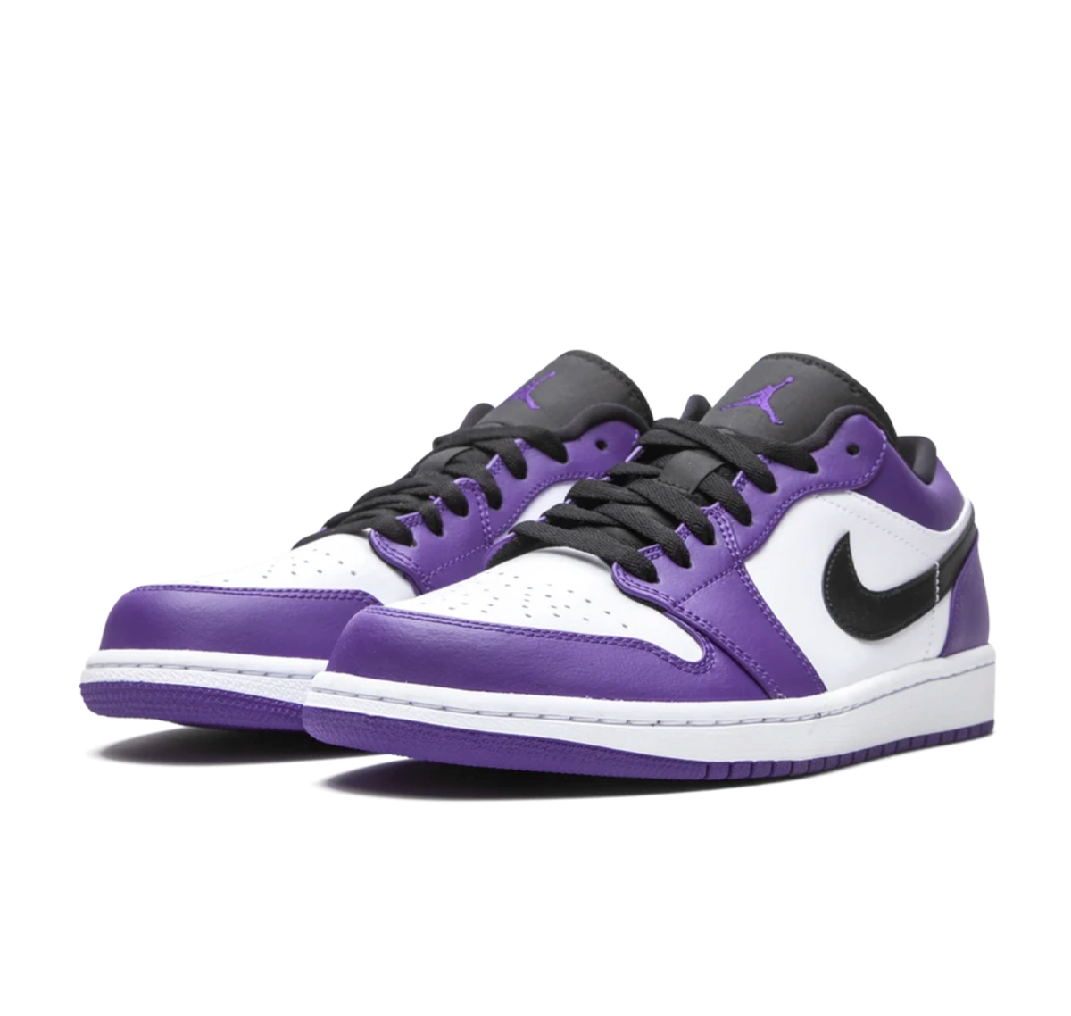 Jordan 1 Low "Court Purple White"