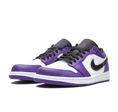 Jordan 1 Low "Court Purple White"