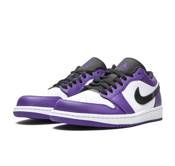 Jordan 1 Low "Court Purple White" - vista alterna