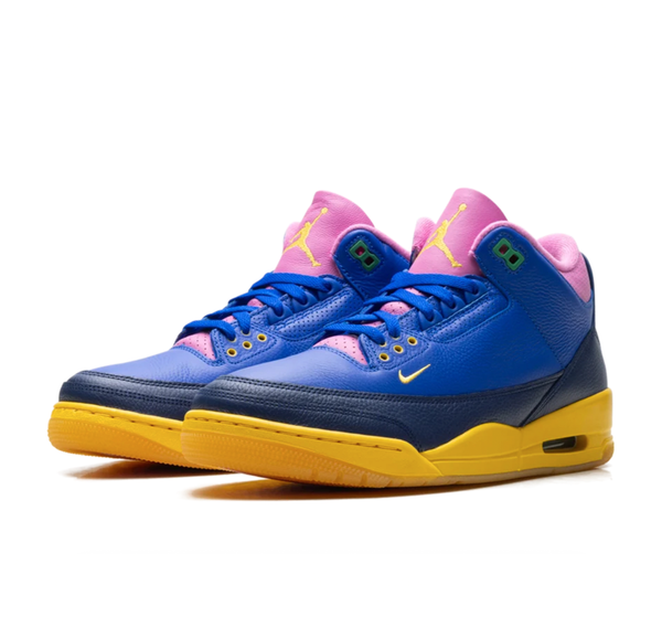 Jordan 3 Retro "Brazil" - vista alterna
