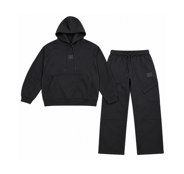 Jordan Flight Fleece Cargo Tracksuit “Black” - sneakers y ropa en Colombia