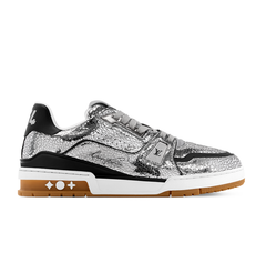 Louis Vuitton LV Trainer "Cracked Silver"