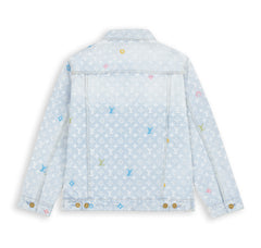 LV Monogram Light Blue Jacket