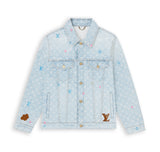 LV Monogram Light Blue Jacket