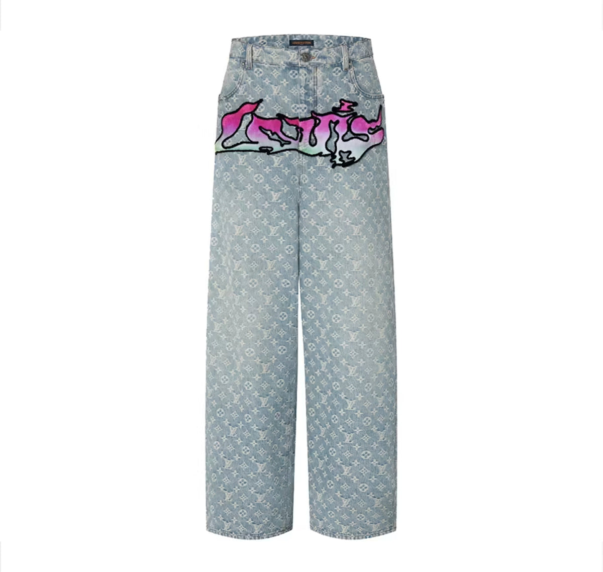 Louis Vuitton Baggy Denim Pants Indigo