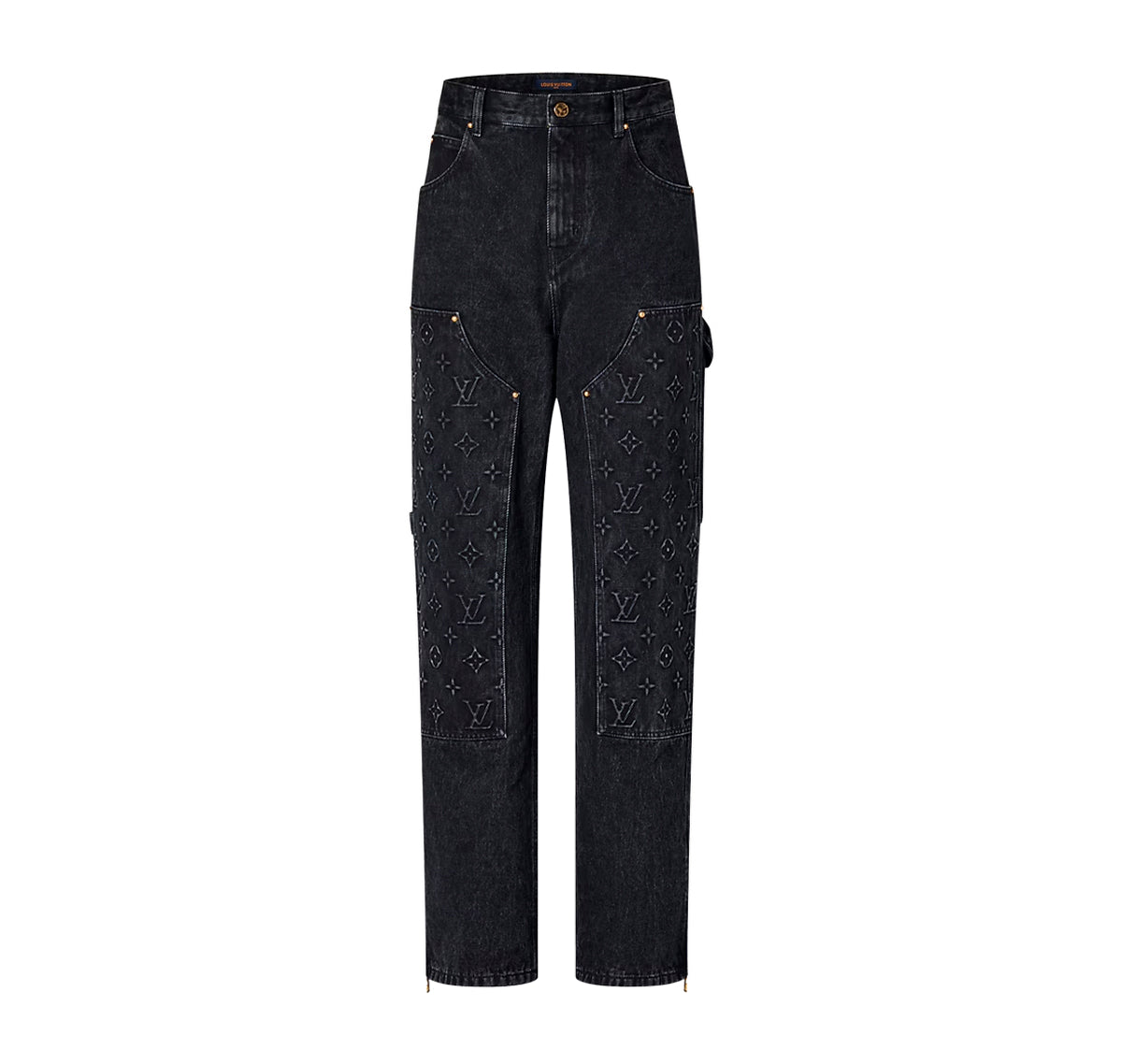 Louis Vuitton Denim Carpenter Jean Black