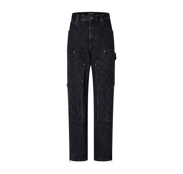 Louis Vuitton Denim Carpenter Jean Black