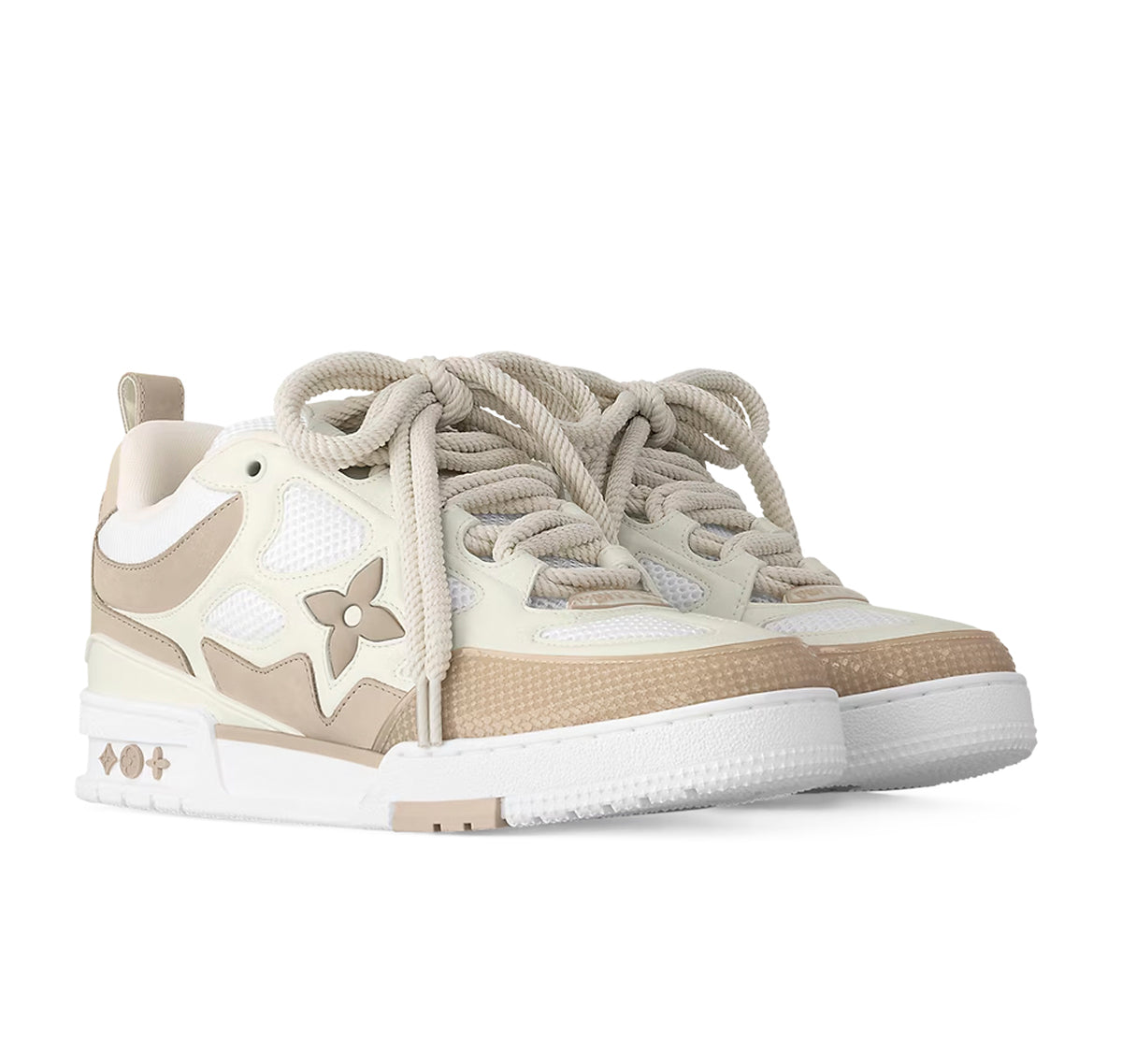 Louis Vuitton LV Skate Sneaker Beige White