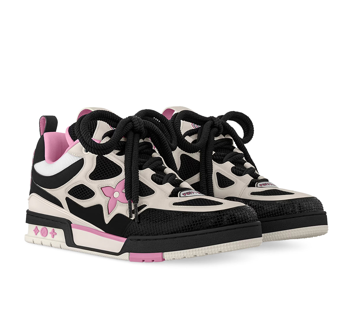 Louis Vuitton LV Skate Sneaker Pink White Black