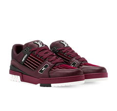 Louis Vuitton LV Trainer "Denim Bordeaux"