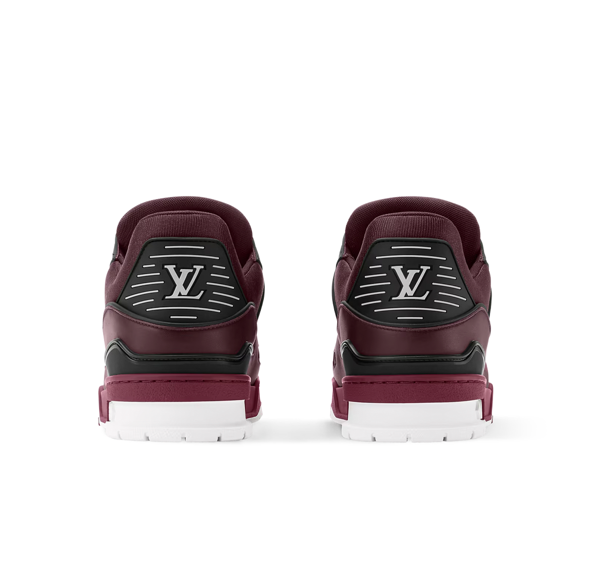 Louis Vuitton LV Trainer "Denim Bordeaux"