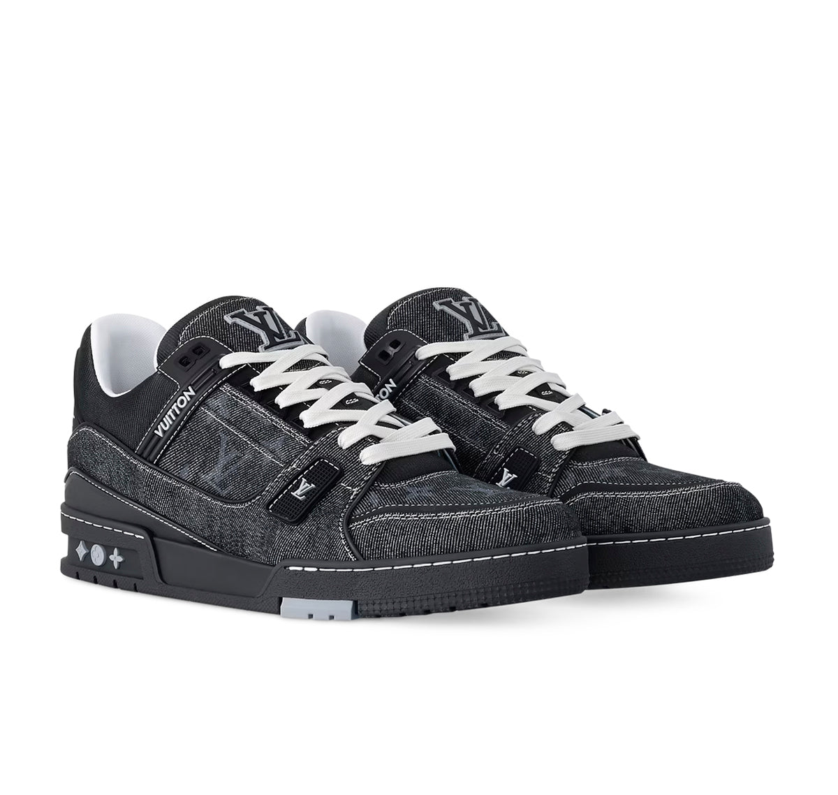Louis Vuitton LV Trainer "Denim Noir Black"