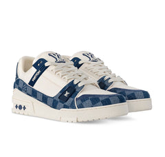 Louis Vuitton LV Trainer "Indigo Cream Blue"