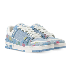 Louis Vuitton LV Trainer "Sky Monogram Blue"