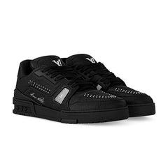 Louis Vuitton LV Trainer "Black Calf Leather"