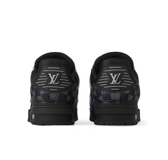 Louis Vuitton LV Trainer "Black Damier Denim"
