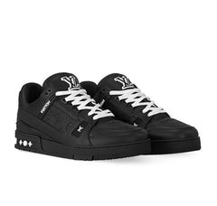 Louis Vuitton LV Trainer Black Wool