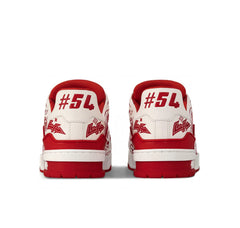 Louis Vuitton LV Trainer "Graffiti White Red"