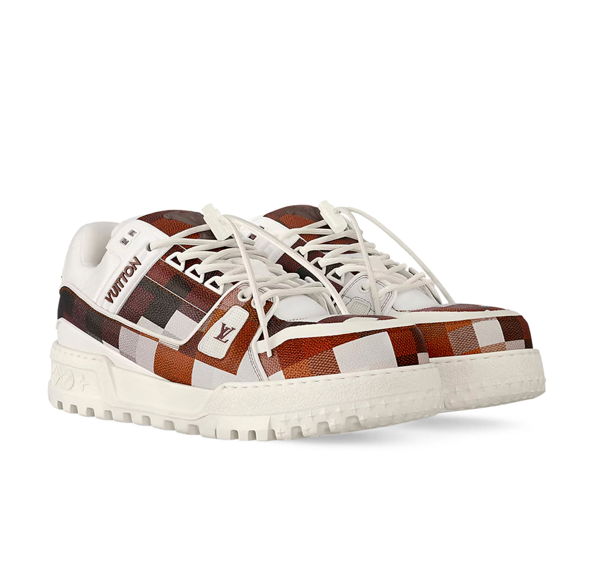 Louis Vuitton LV Trainer Maxi Brown Damoflage