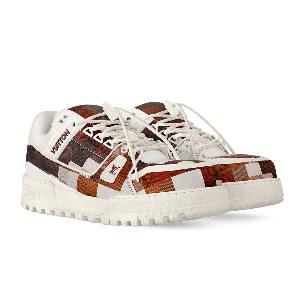 Louis Vuitton LV Trainer Maxi Brown Damoflage