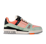 Louis Vuitton LV Trainer "Orange Teal Vintage"