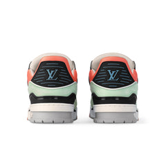 Louis Vuitton LV Trainer "Orange Teal Vintage"