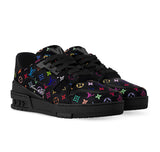 Louis Vuitton LV Trainer Takashi Murakami Black