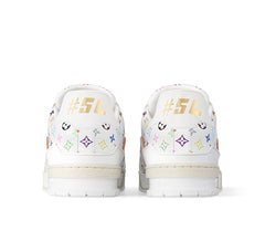 Louis Vuitton LV Trainer Takashi Murakami White