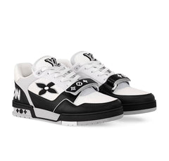 Louis Vuitton LV Trainer Velcro "Black White"