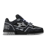 Louis Vuitton LV Trainer Velcro Strap Black