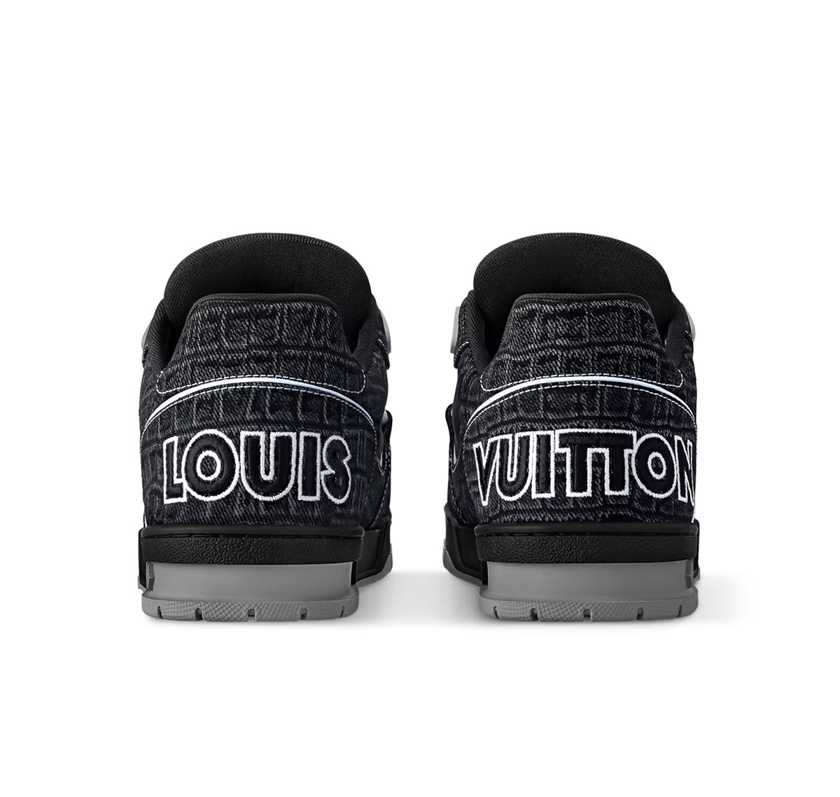 Louis Vuitton LV Trainer Velcro Strap Black