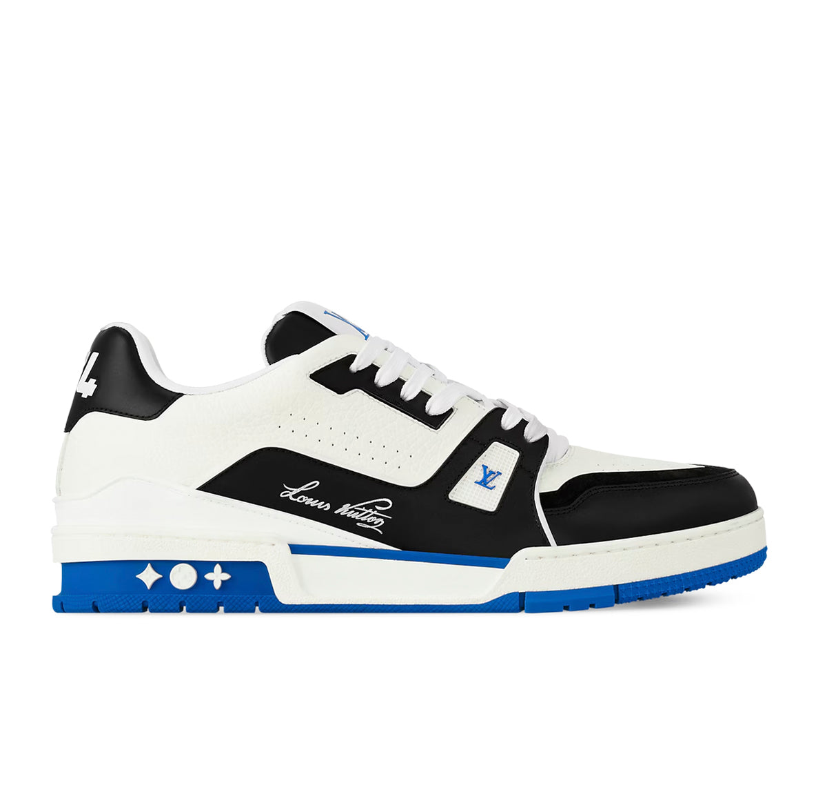 Louis Vuitton LV Trainer "White Black Blue"