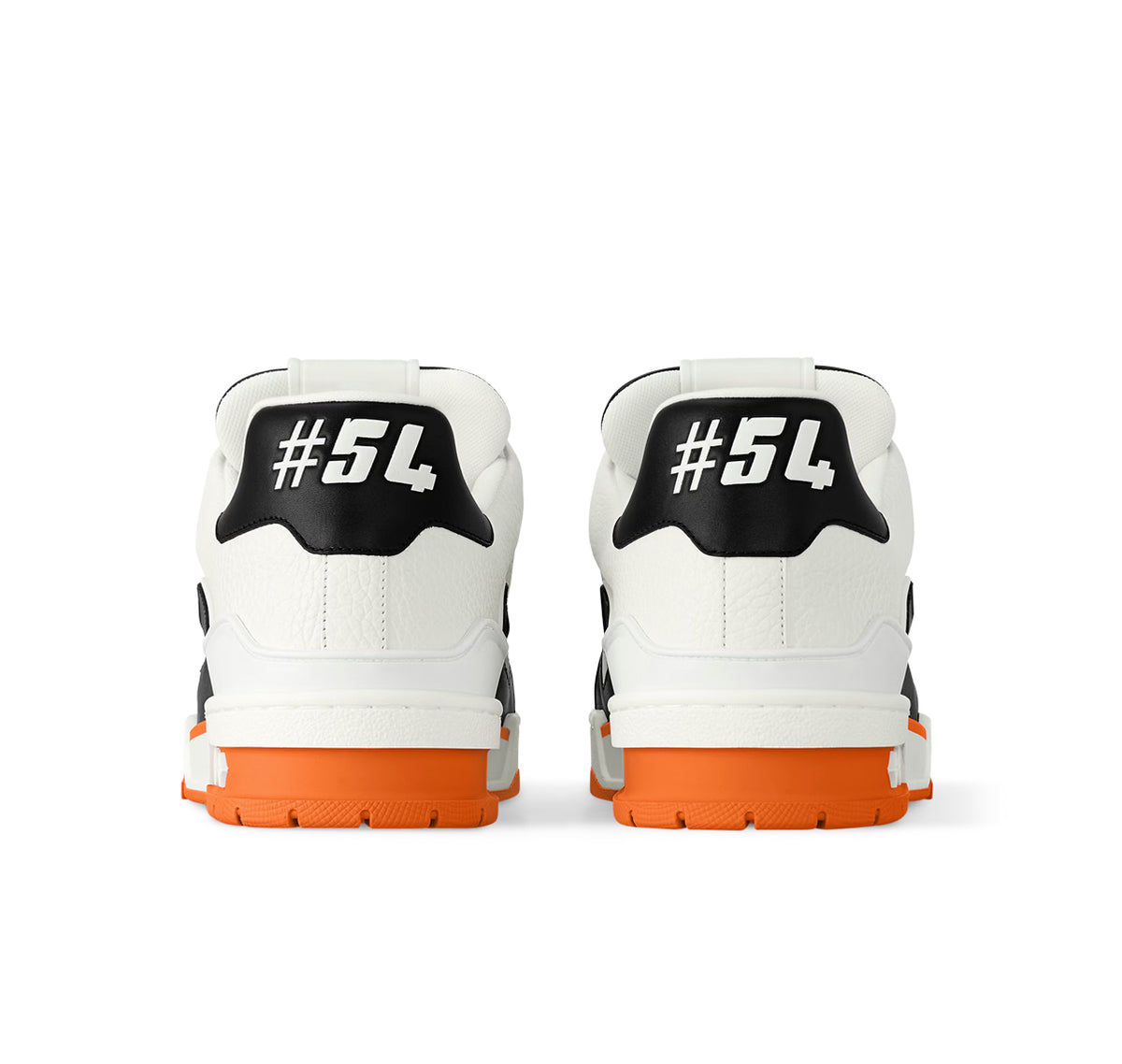 Louis Vuitton LV Trainer "White Black Orange"