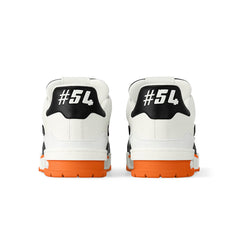 Louis Vuitton LV Trainer "White Black Orange"