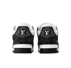 Louis Vuitton LV Trainer White Black White