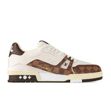 Louis Vuitton LV Trainer "White Moka Brown"