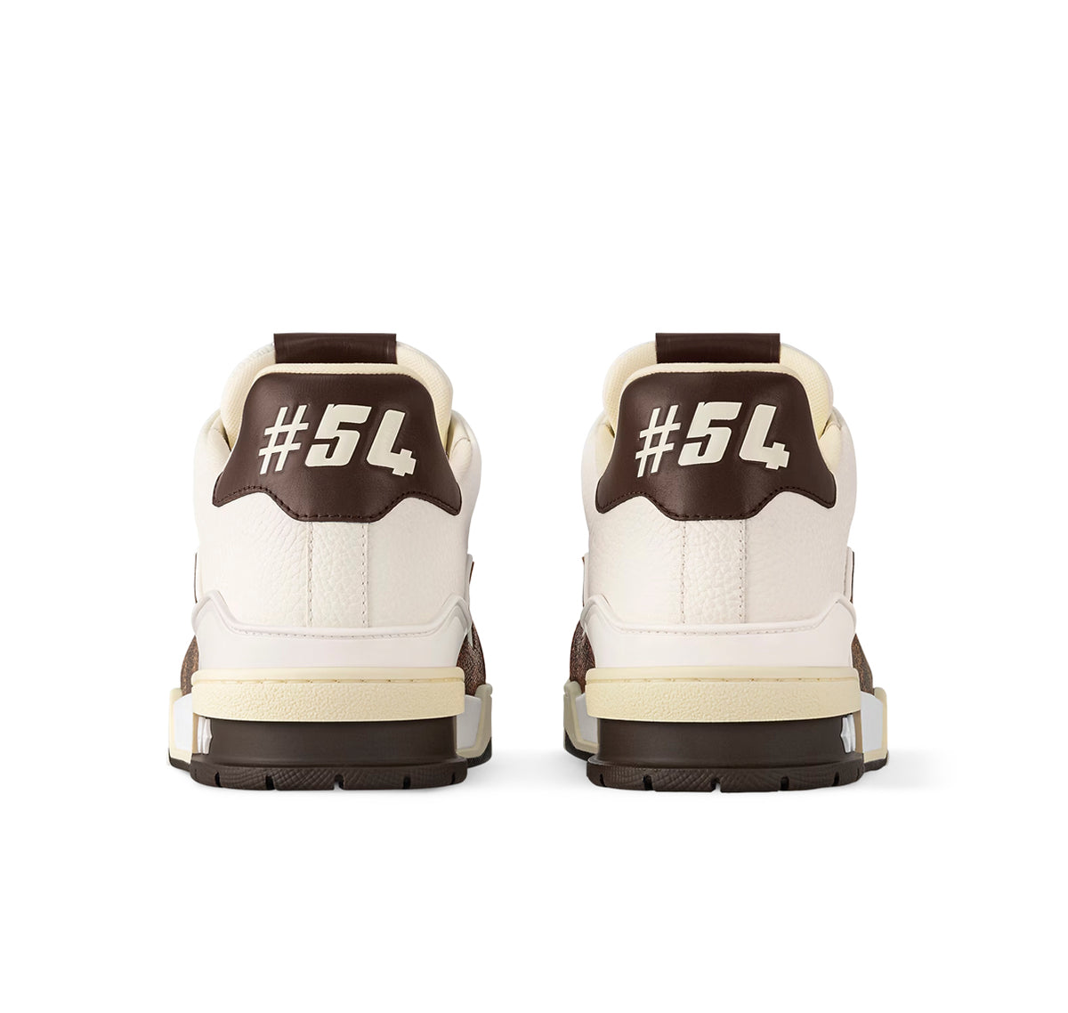 Louis Vuitton LV Trainer "White Moka Brown"