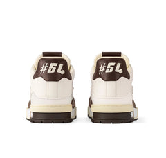Louis Vuitton LV Trainer "White Moka Brown"