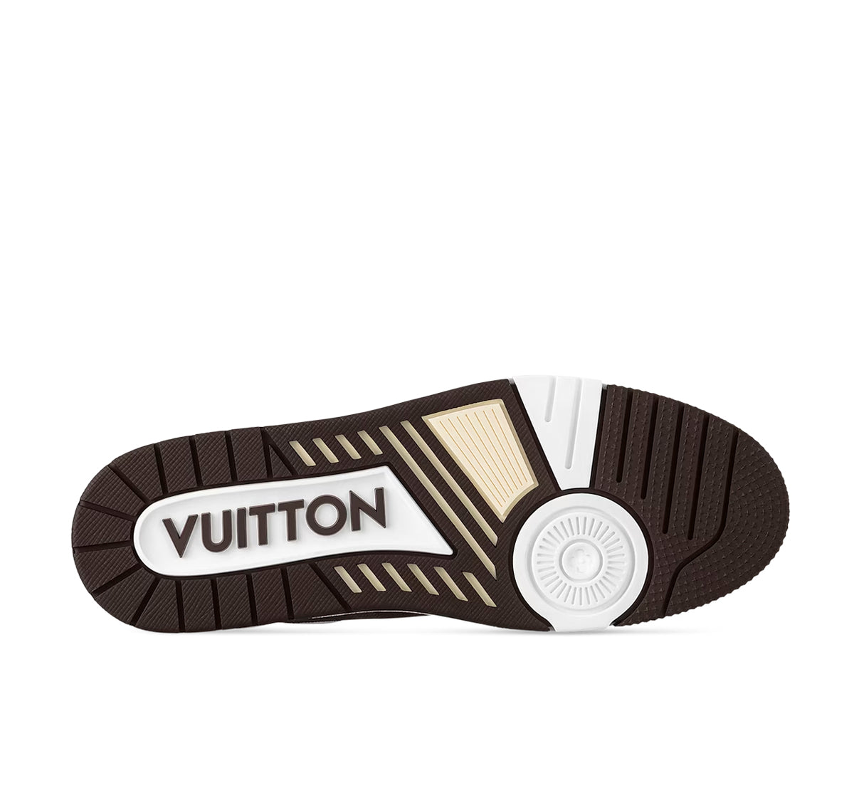 Louis Vuitton LV Trainer "White Moka Brown"