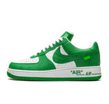 Louis Vuitton Nike Air Force 1 Low By Virgil Abloh White Green