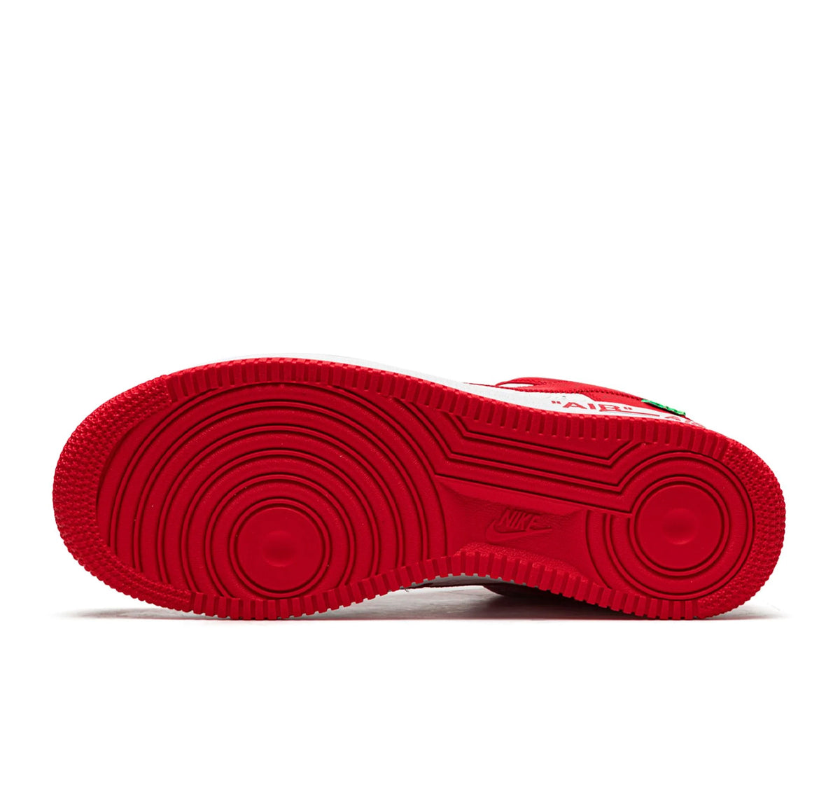 Louis Vuitton Nike Air Force 1 Low By Virgil Abloh White Red