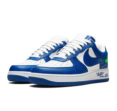 Louis Vuitton Nike Air Force 1 Low By Virgil Abloh White Royal