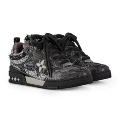 Louis Vuitton Skate Trainer "Black Swarovski Monogran"