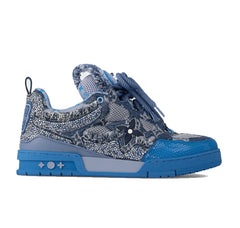 Louis Vuitton Skate Trainer "Blue Swarovski Monogram"