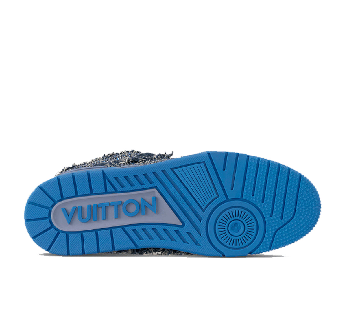 Louis Vuitton Skate Trainer "Blue Swarovski Monogram"