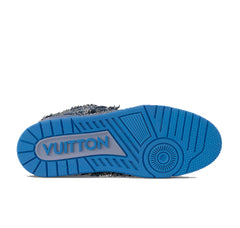 Louis Vuitton Skate Trainer "Blue Swarovski Monogram"