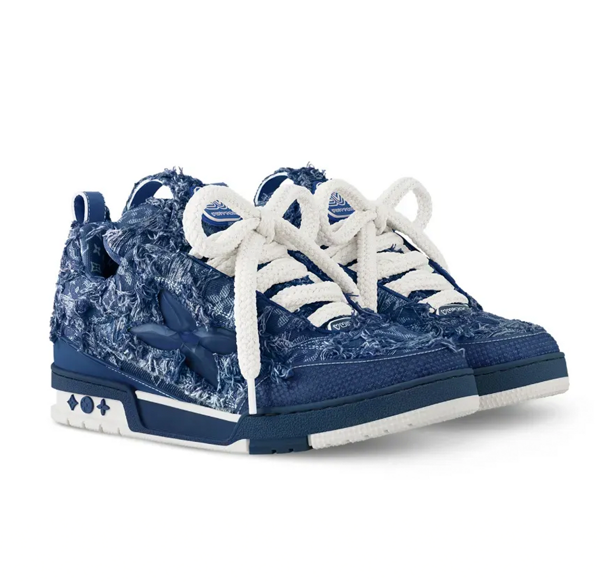 Louis Vuitton LV Skate Sneaker “Blue Monogram Denim”